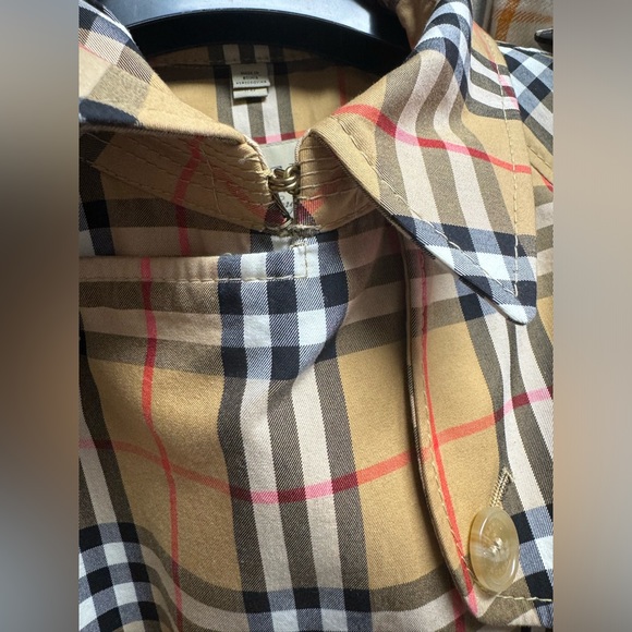 Burberry full check trench - Picture 4 of 11
